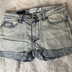 Light Wash Denim Jean Shorts